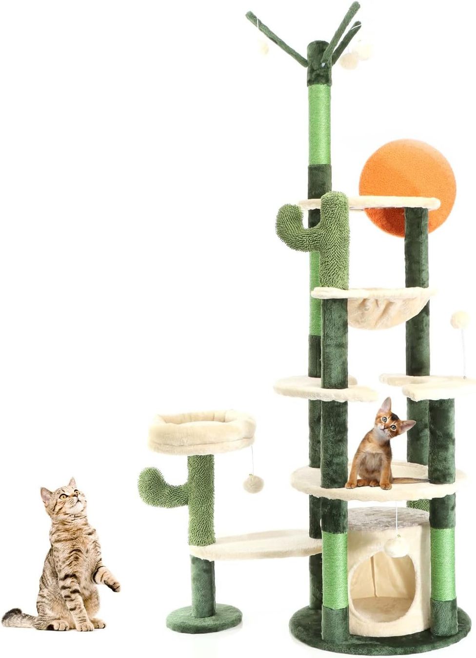 Tiragraffi: Fudajo Kratzbaum Kaktusdesign 172 cm – Nuovo e nell'imballaggio originale da Bottighofen venduto da zaap