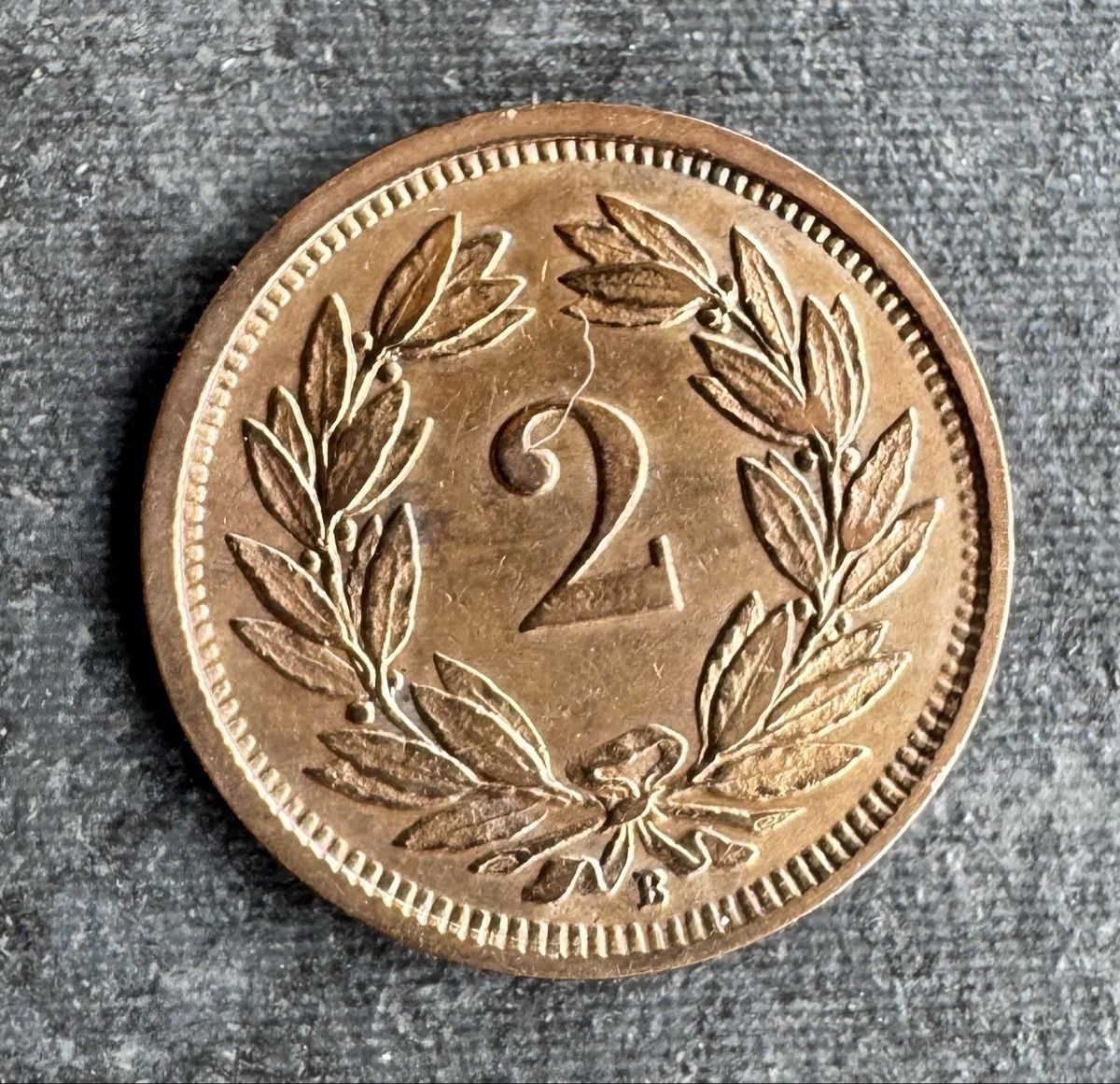 Alle Münzen: 2 Rappen 1919 – Gebraucht aus Meilen von coins4sale 1