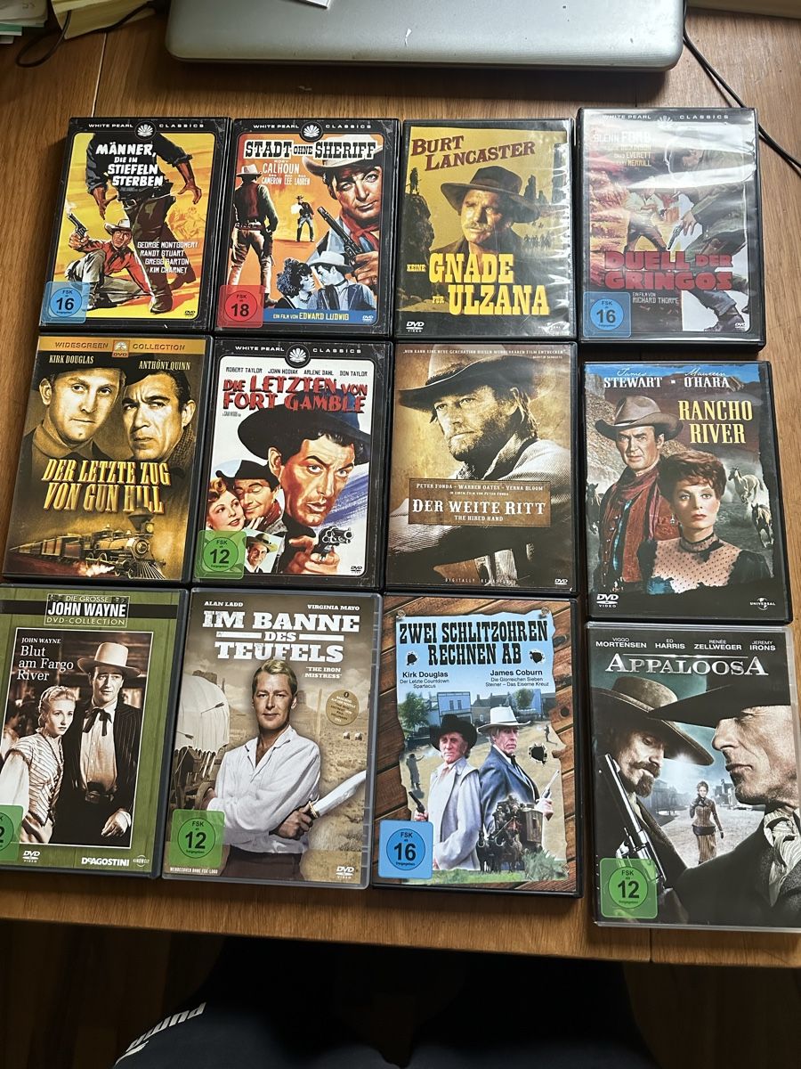 Alle DVDs: Große 75x Western, Sammlung Boxen OVP dvd – Gebraucht aus Benken ZH von Audi-erich 2