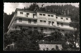 Adelboden, Parkhotel Bellevue aus Unters