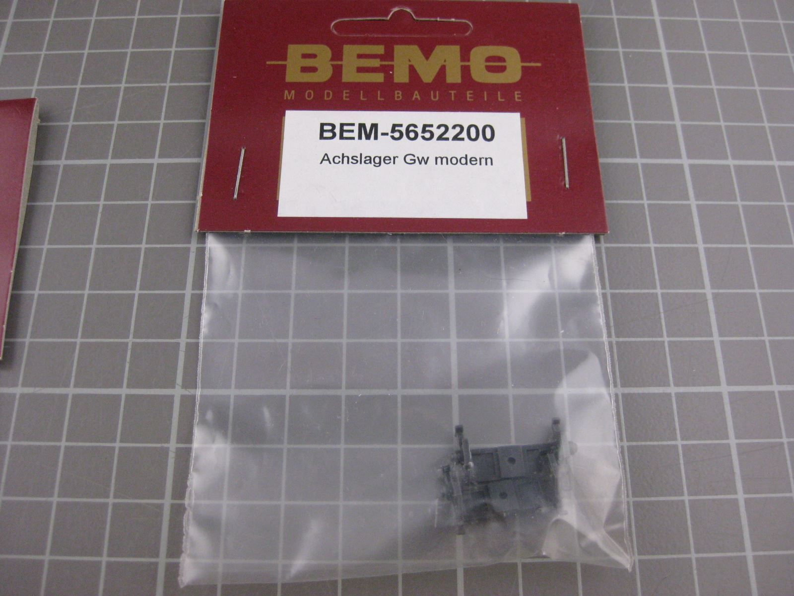 Bemo Modellini di ferrovie: BEMO 5652 200 Achslager Gw modern – Nuovo e nell'imballaggio originale da Malters venduto da Marosko
