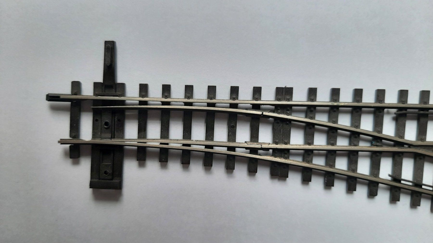 Bemo Modelleisenbahnen: Bemo / Shinohara H0m, Weiche rechts, Code 70 – Gebraucht aus Gossau SG von tha_mjh9 1