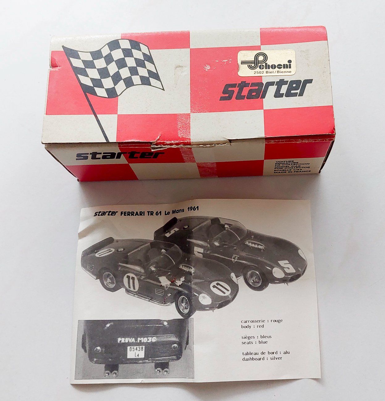 Modellini d'auto: Ferrari TR61 von Starter 1.43 – Nuovo (secondo la descrizione) da Grenchen venduto da supermuruk