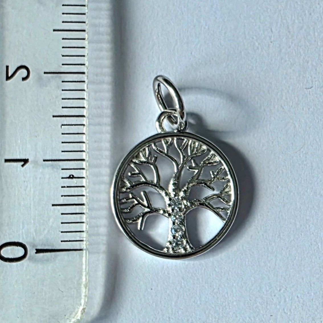 Pendentifs: Lebensbaum Anhänger Silber 925 – Neuf (Voir description) à Madetswil par triforuz 2