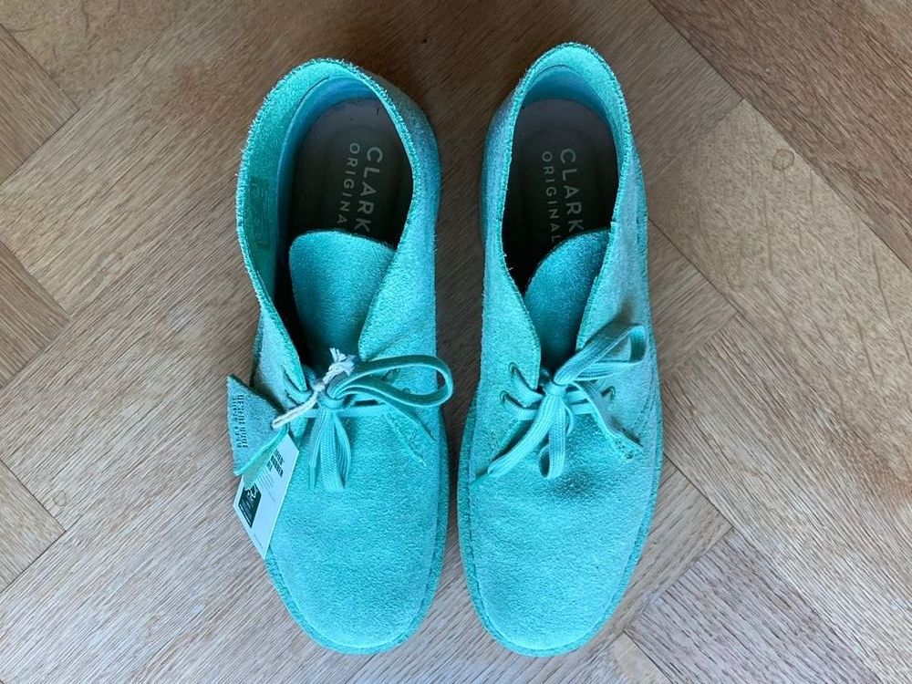 Clarks Chaussures hommes: Schuhe CLARKS - Hellgrün - 41.5 - NW - Fr. 30.-- – Neuf (Voir description) à Luzern par miocarobabbonetoscan 2