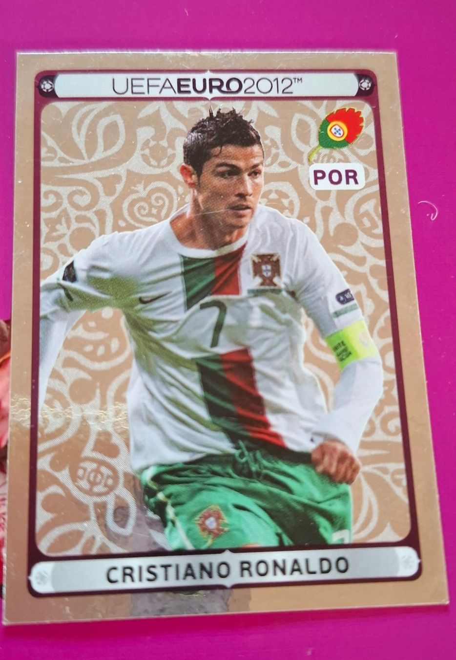 Panini Carte collezionabili: CHRISTIANO RONALDO Paninibild EURO 2012.. – Usato da Rotkreuz venduto da keerthdi 1
