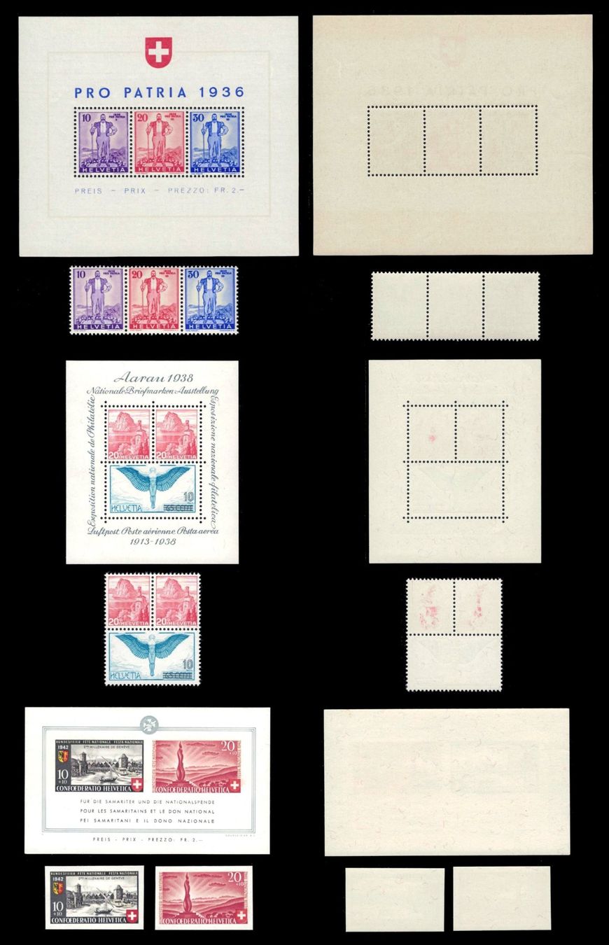 Tutti i francobolli: Blocksammlung mit Einzelwerten postfrisch **, Kat Fr. 2317.- – Nuovo (secondo la descrizione) da Eskisehir/Türkei venduto da super_cool_man 2