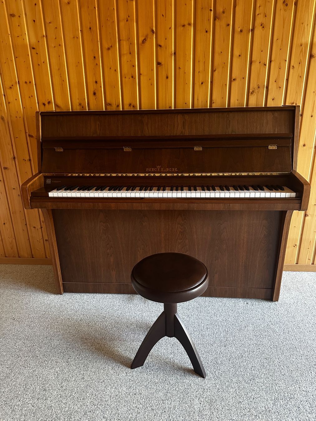 Strumenti musicali: Piano droit Seiler – Usato da La Roche FR venduto da anouchka81