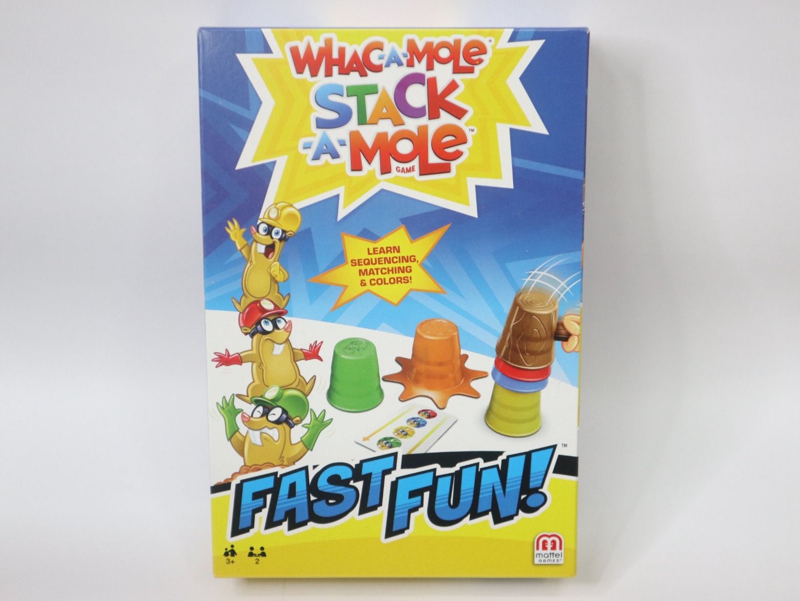 Mattel Spiele: Whac-A-Mole, Stack-A-Mole Spiel neu – Neu und originalverpackt aus Eschenbach SG von Astalavista
