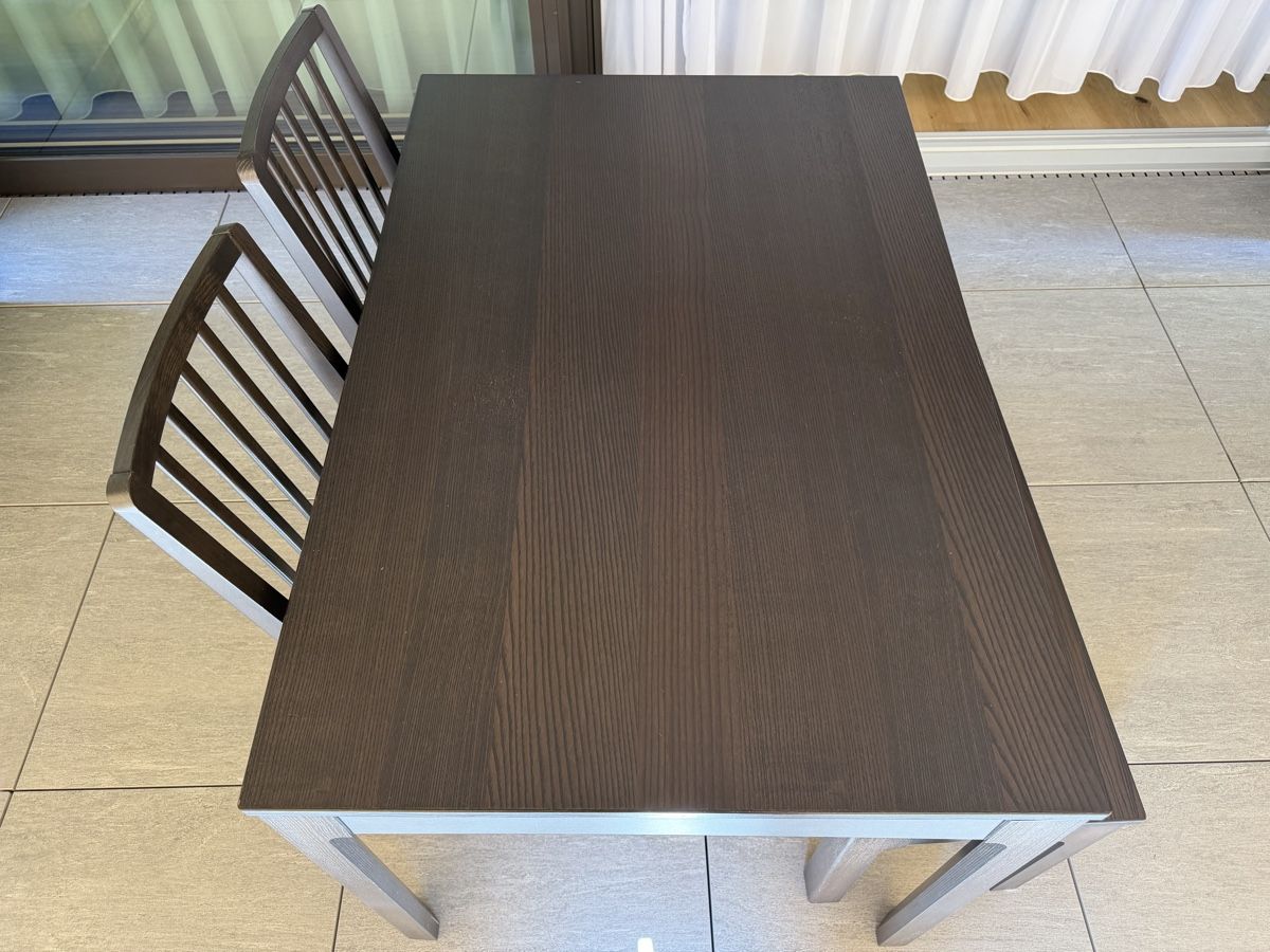 Ikea Set di tavolo e panche: Ausziehtisch mit 2 Stühlen und Sitzbank – Usato da Richterswil venduto da ale_ym9l 5