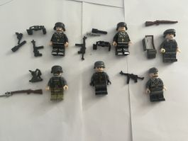 Klemmbaustein Ww2 Deutsche Soldaten