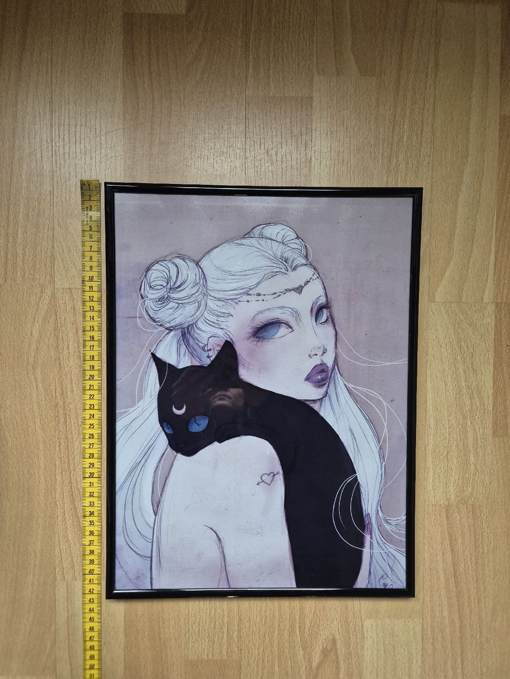 Foto & Immagini: Bild Mädchen mit Katze – Nuovo (secondo la descrizione) da Hettenschwil venduto da Nixies 1