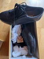 STRÖBER Bequemschuhe Schwarz Hirschleder Groesse 6