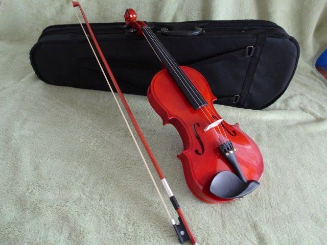 Musikinstrumente: Geige 4/4, Bogen, Geigen-Kasten – Gebraucht aus Berikon von Splendida43 2
