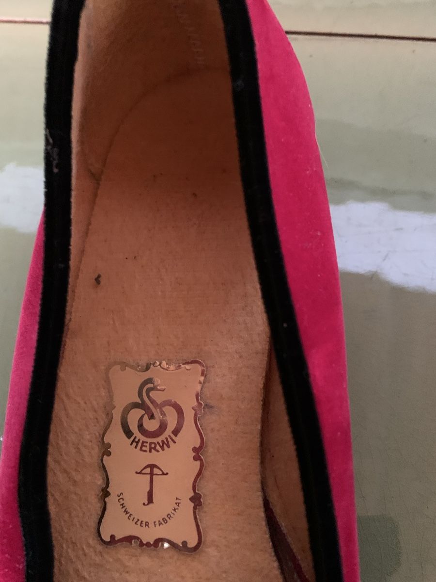 Damenschuhe: Vintage Hausschuhe Gr. 39 – Gebraucht aus Egg b. Zürich von ohtannenbaum 2