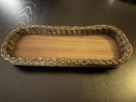 Schöner Weidenkorb, Dekokorb, Brotkorb