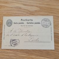 GS Genève 1894 Locle Ecole d'Horlogerie