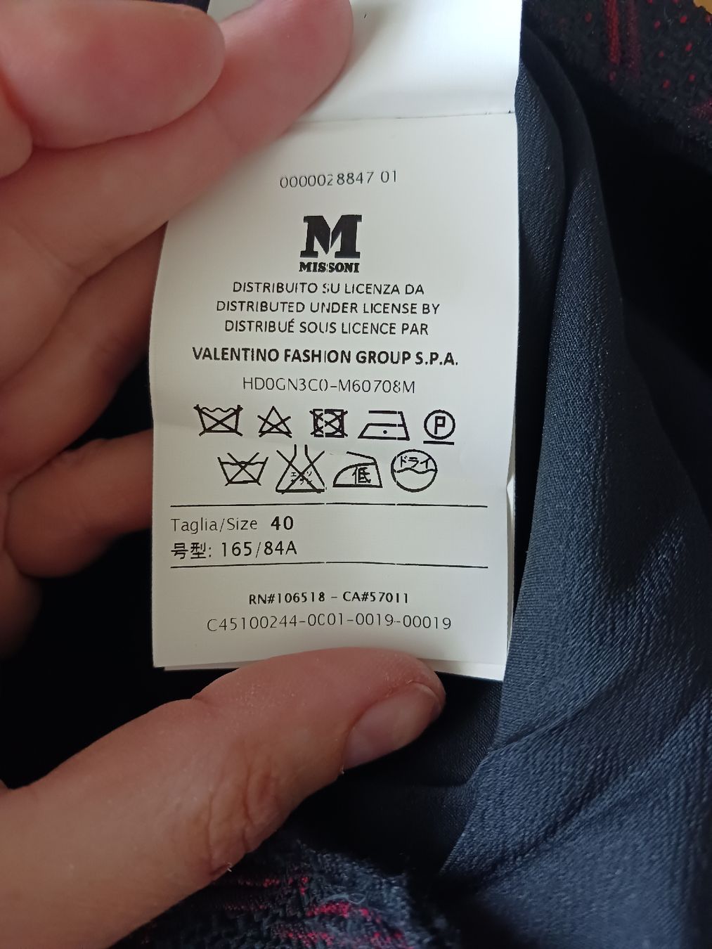 Missoni Gonne: Missoni Jupe - style origami – Usato da Aubonne venduto da erinrose 3