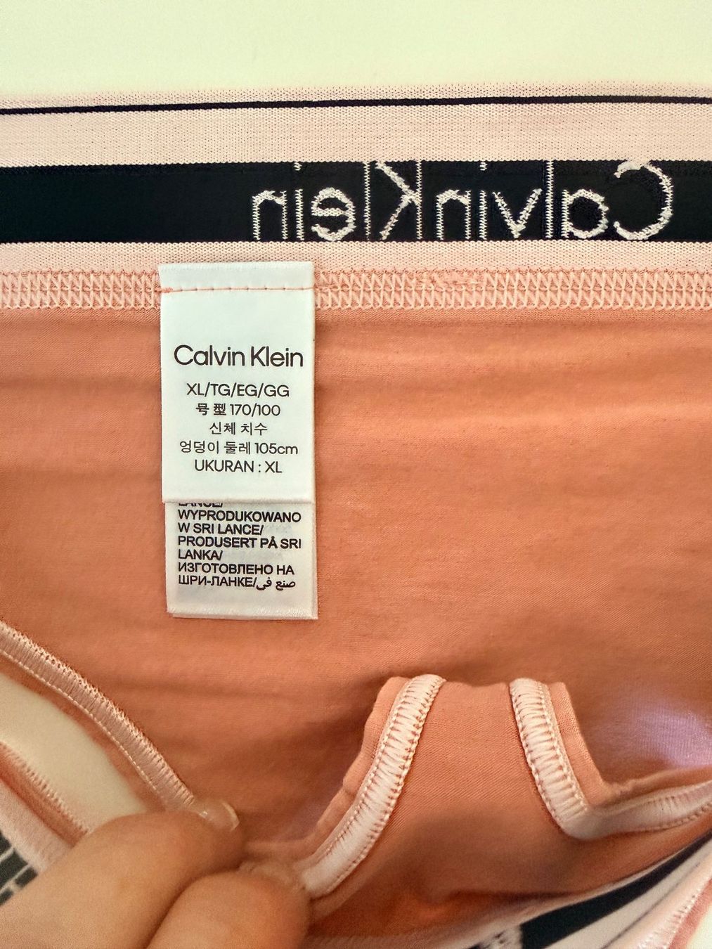 Calvin Klein Sonstige Unterwäsche: CALVIN KLEIN, String, Grösse XL, Farbe Rosa – Neu und originalverpackt aus Rudolfstetten von gst_g7xl 3