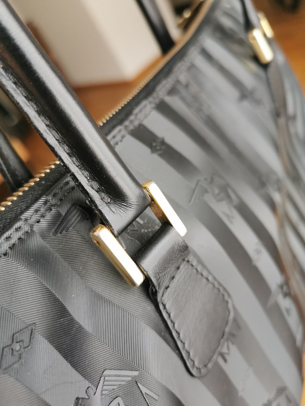Maison Mollerus Borse da donna: MAISON MOLLERUS Schultertasche schwarz – Usato da Weinfelden venduto da Heldin11 2