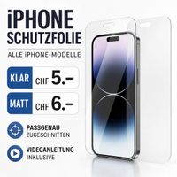 iPhone Schutzfolie – alle Modelle – Matt oder Klar 🤍✨
