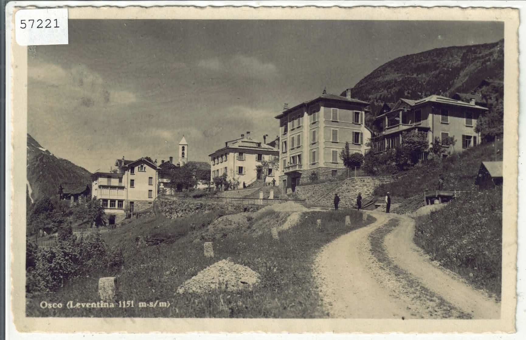Cartes postales: Osco - Leventina - animee – D'occasion à Ettingen par Kartenplanet