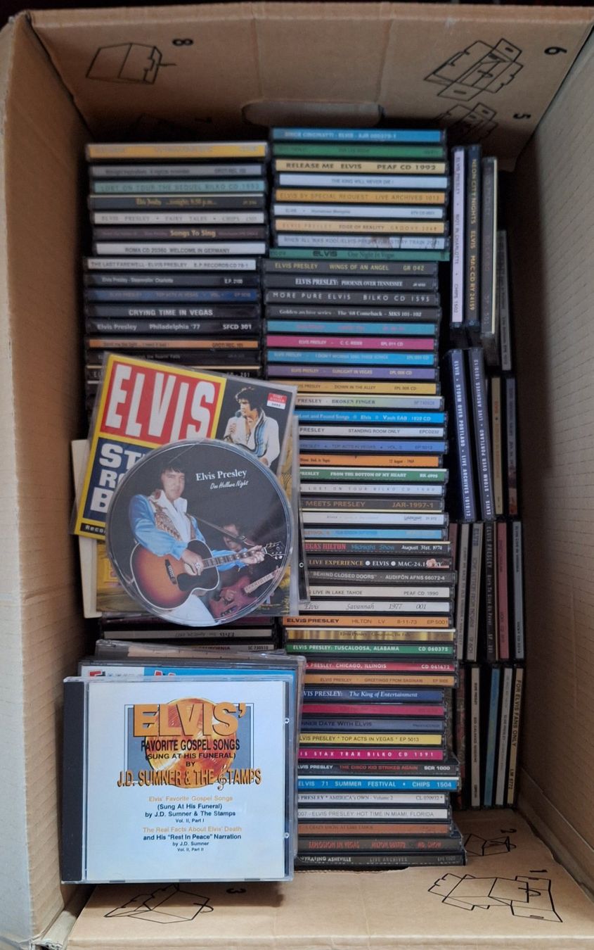 CD: Elvis Presley: CD Importpressung Sammlung 236 Stück – Usato da Mühlethurnen venduto da Landhockeyelvis
