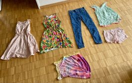 Mädchen Sommer packet 158 / 164. 15 teilig zum austragen