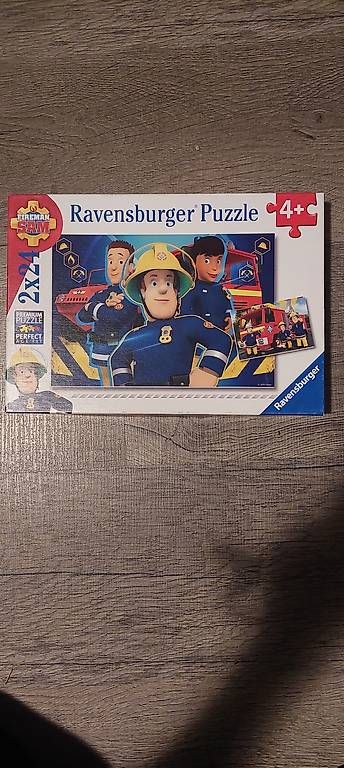 Puzzle: Feuerwehrmann Sam Puzzle 4+, 2 x 24 Teile – Usato da Tegerfelden venduto da mimi_1983