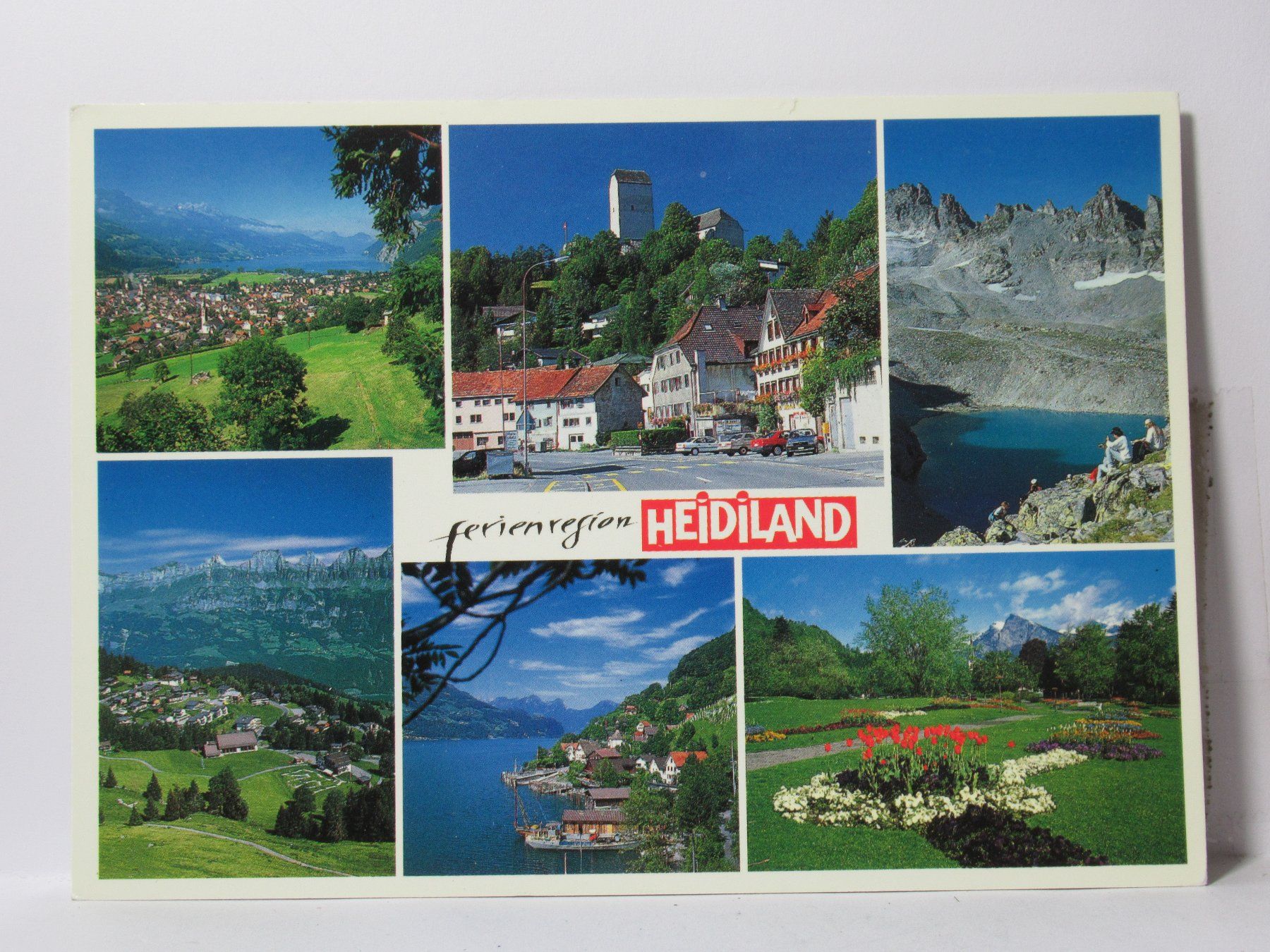 Cartoline postali: Heidiland ,  Sarganserland 2001 – Usato da Grenchen venduto da Bluemchen1900