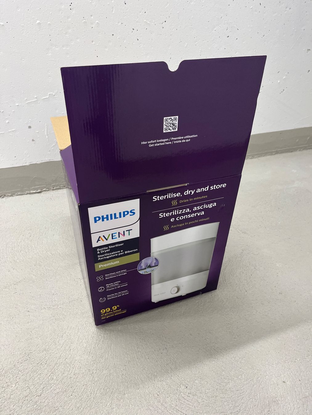 Philips Pasti del neonato: Philips Avent Sterilisator / wie neu! – Usato da Obfelden venduto da User500