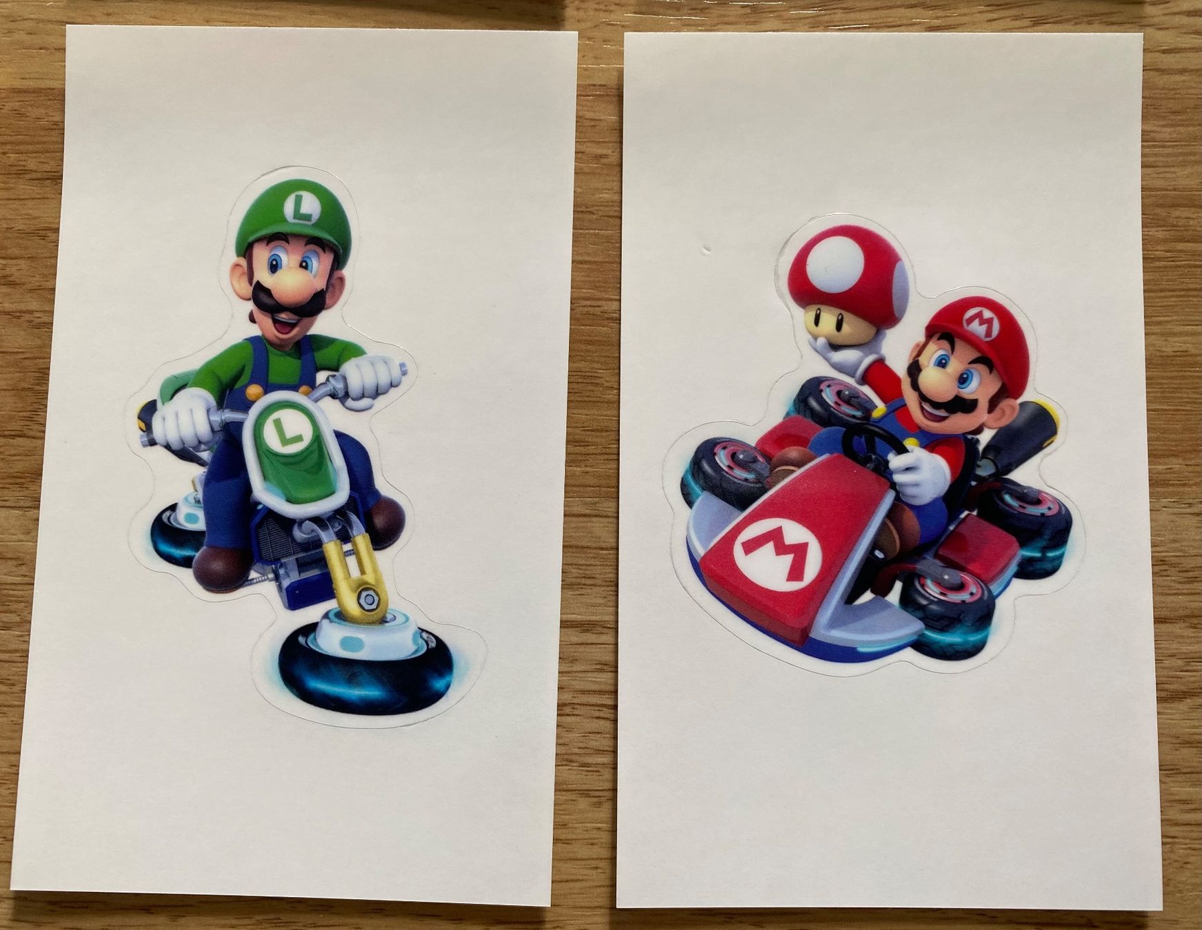 Carte collezionabili: 10 Mario Kart Sticker – Nuovo e nell'imballaggio originale da Rafz venduto da SaintCruz 1
