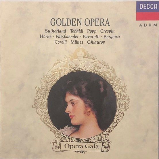 CD: Golden Opera (Sutherland/Tebaldi/Popp usw.) – Usato da Grüningen venduto da azulblanco