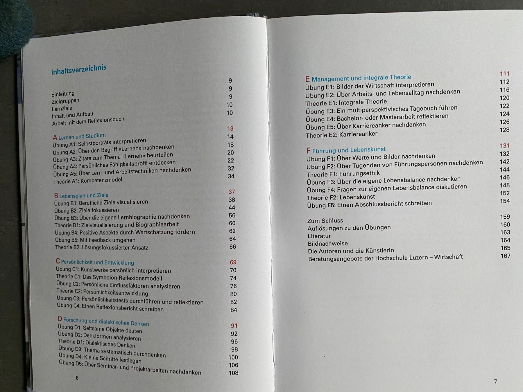 Libri: Reflexionsbuch für Studium & Beruf - wie neu – Nuovo (secondo la descrizione) da Dallenwil venduto da kavogt6 4