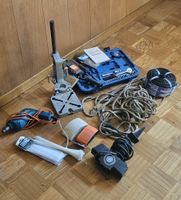 Diverse Werkzeuge und Maschinen + Zubehör