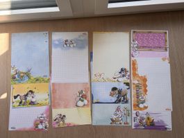 100 Blätter von Diddl 🐭💕 alle Blätter DOPPELT! Selten, top