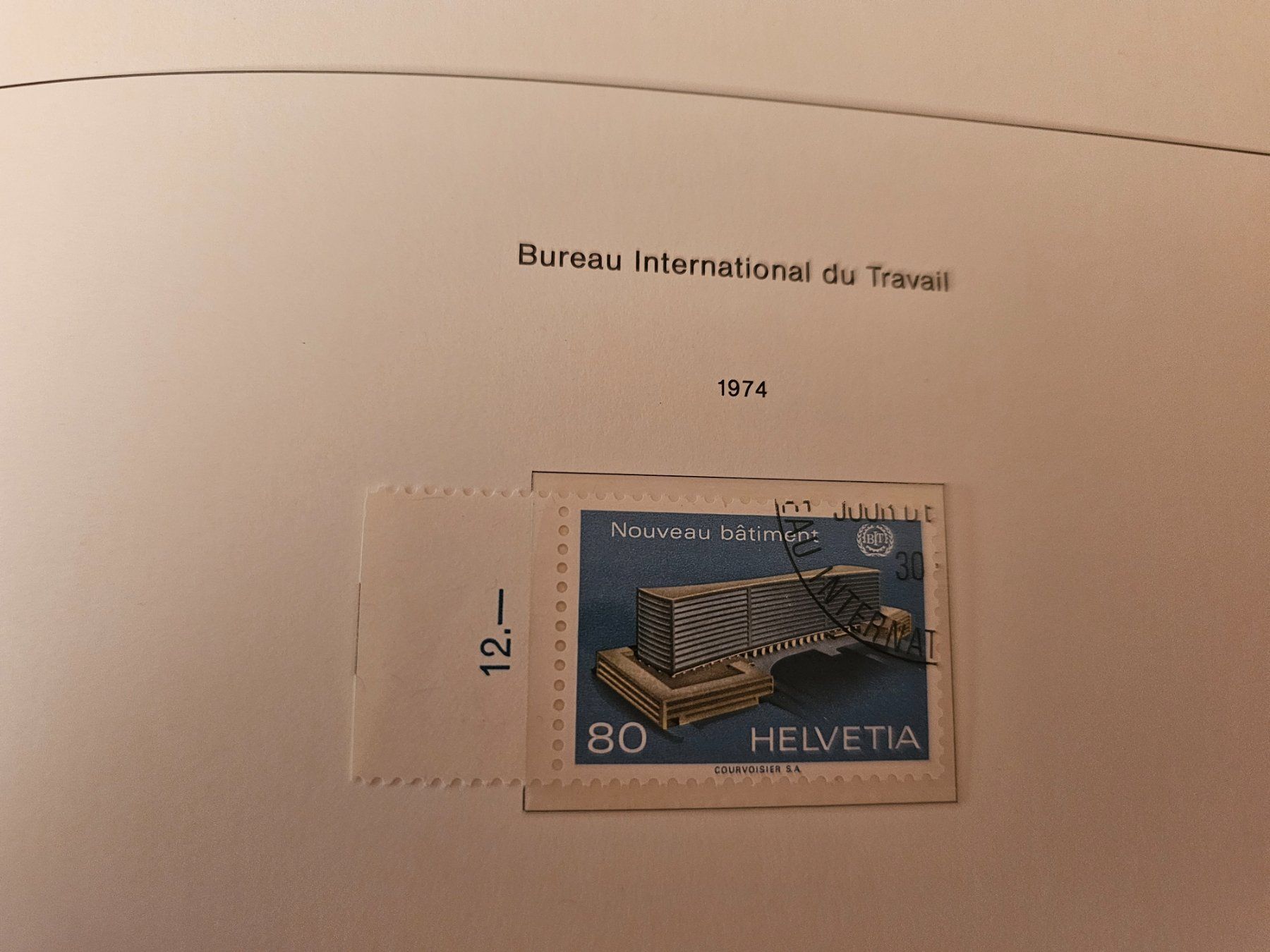 Tutti i francobolli: CH 1974-94 BIT N° 105-111 – Usato da Monte Carasso venduto da giave 1