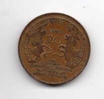 (1547) Italien, 20 Cents, 1900, Expo Milano, vz-stgl