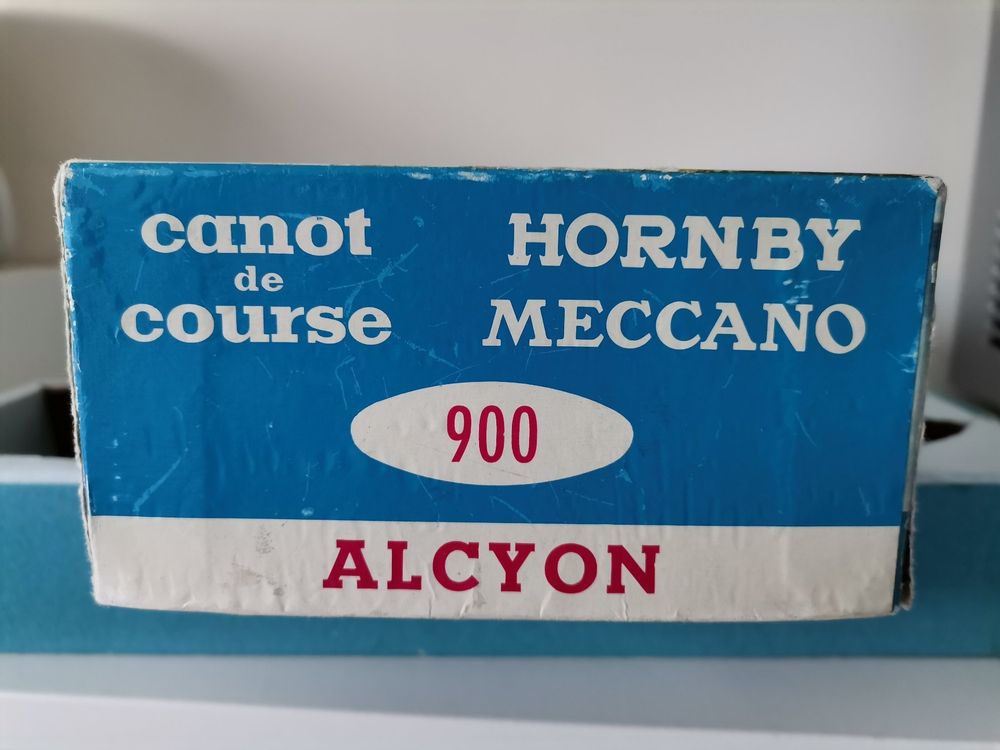 Canot De Course Hornby Meccano Paris 900 Alcyon - Avec Boîte D'Origine - Vintage