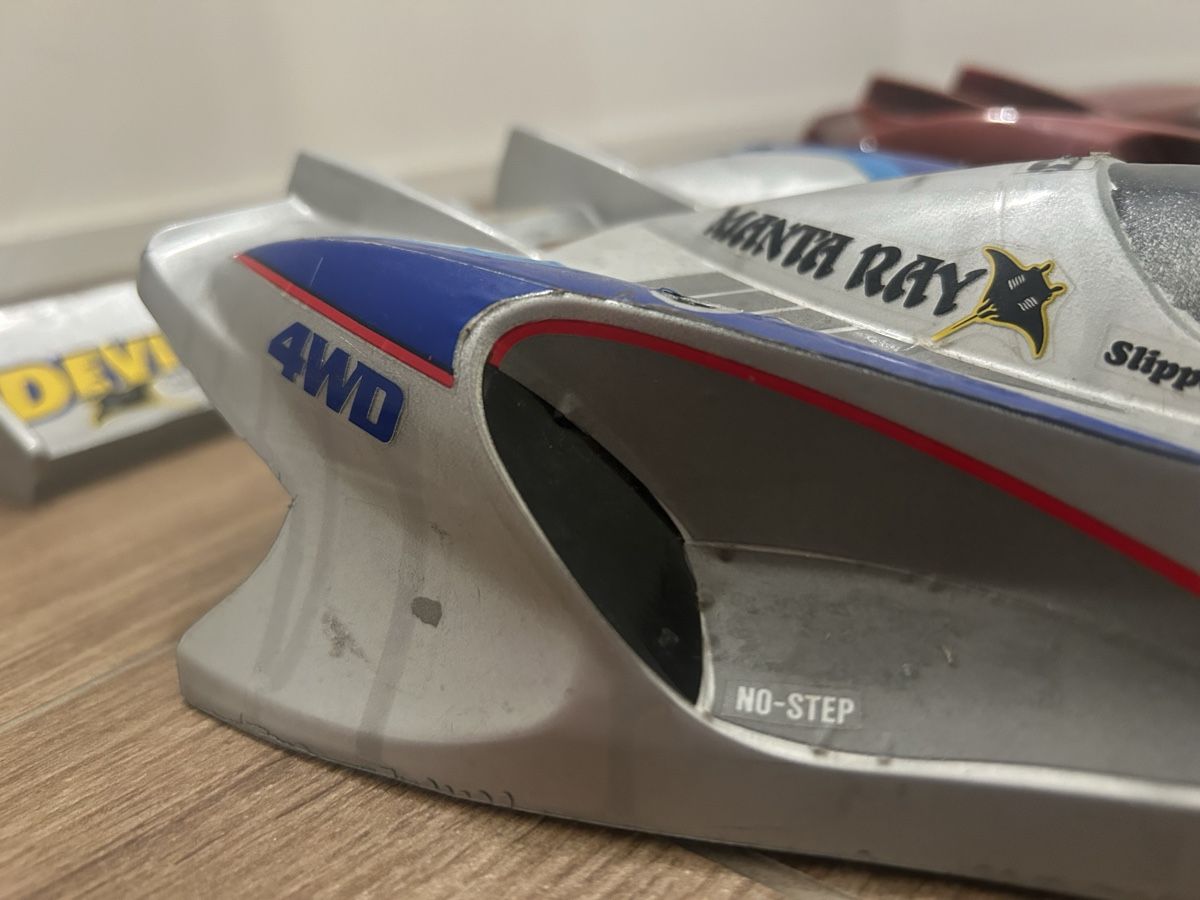 Tamiya Modellismo RC: 2 carrosseries Tamiya Manta Ray 1/10e – Usato da Chambésy venduto da asalamolard 2
