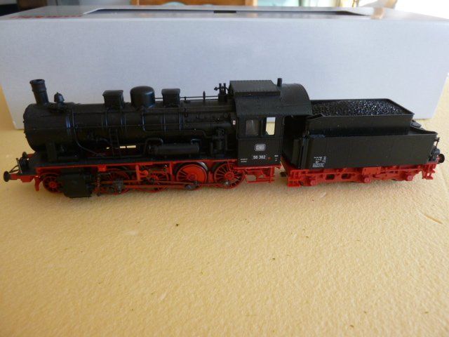 Märklin Modellini di ferrovie: Märklin Dampflok BR 56.2-8 H0 – Usato da Zeglingen venduto da nugeli 2