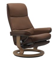 Stressless® View (M) Power Leder Batick