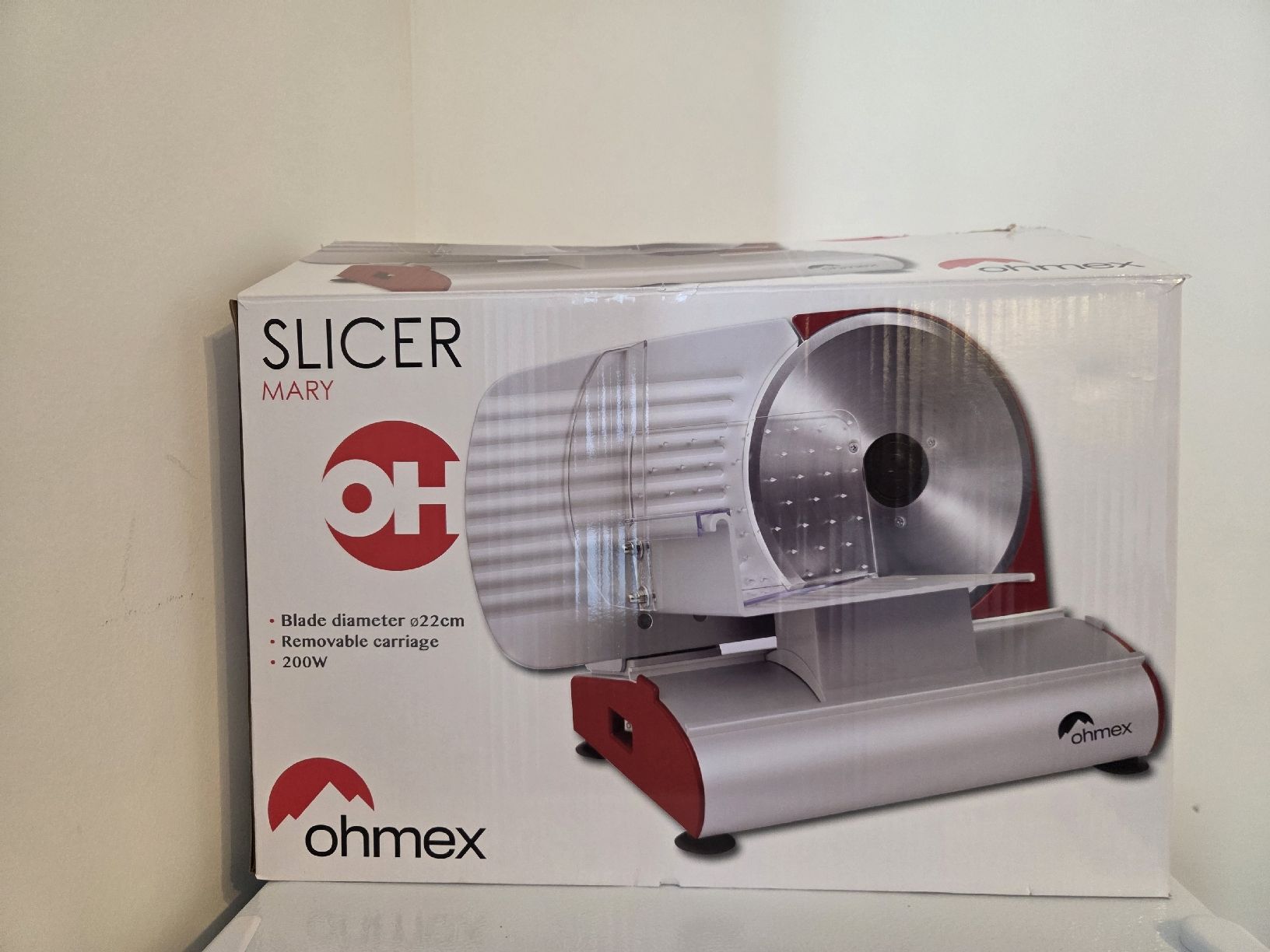Ohmex Küchengeräte: Ohmex Slicer MARY Blade 22cm Used – Neu (gemäss Beschreibung) aus Lausanne von Arag0n 2
