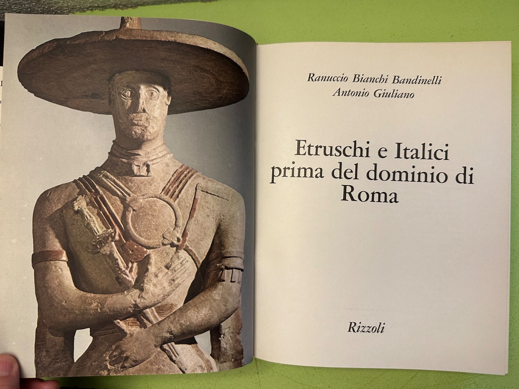 Libri: Bandinelli, Giuliano: Etruschi e Italici – Usato da Zürich venduto da allp 2