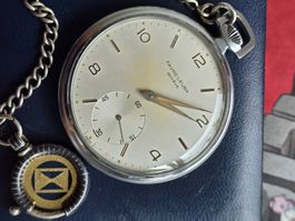 Favre Leuba Geneve Taschenuhr Cal 523 mit Box Wunderschoen