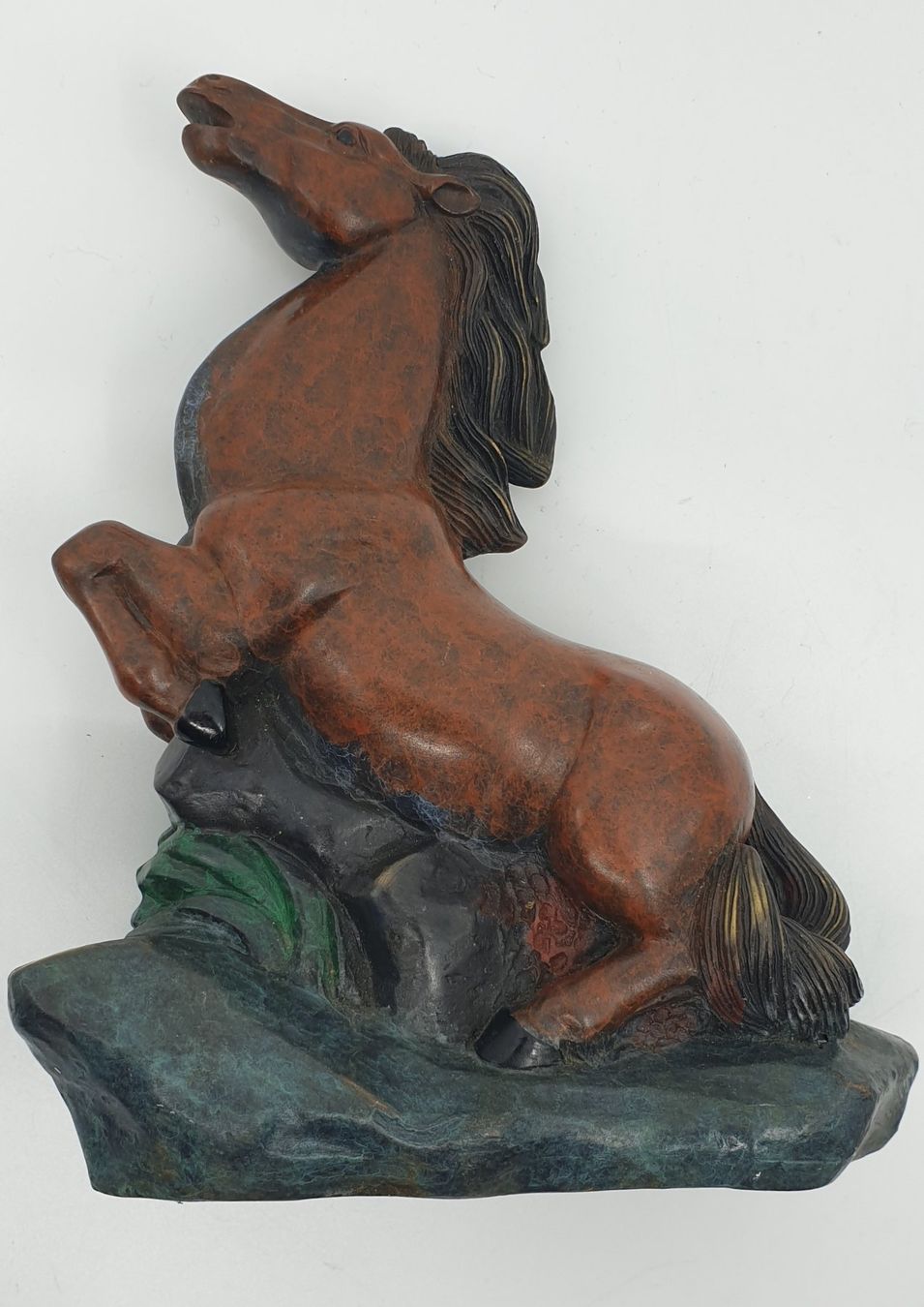 Skulpturen & Statuen: Signiertes Pferd China oder Japan, Bronze oder Messing – Gebraucht aus Emmen von Brockofsky 7