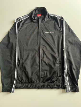 Champion Trainingsjacke Schwarz, Grösse M - Top Zustand!