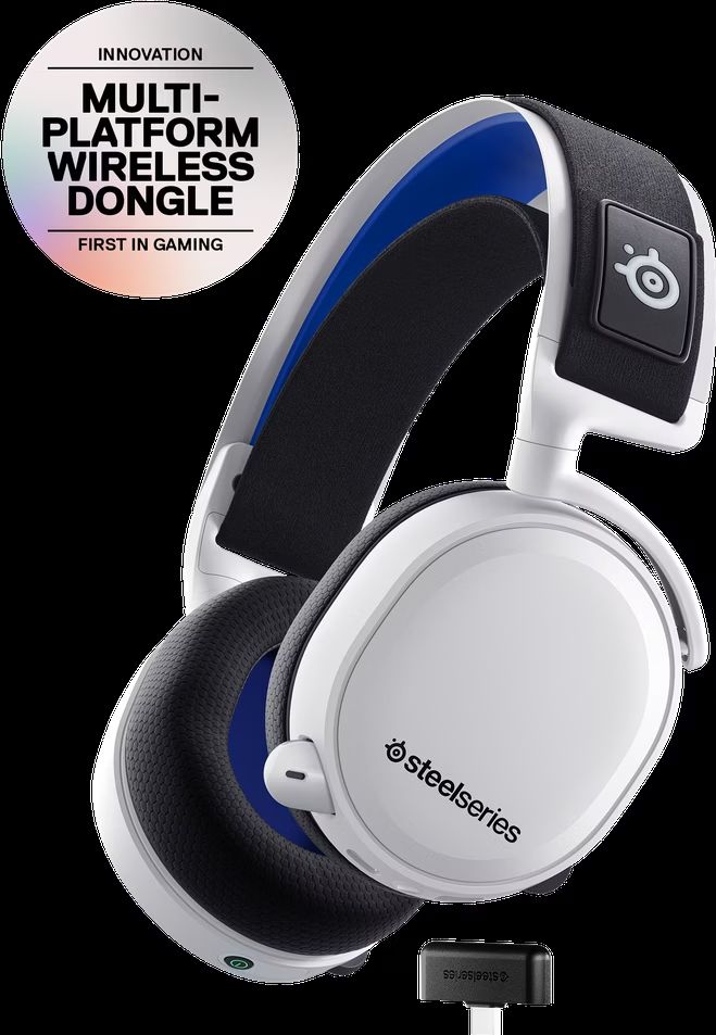 Steelseries Cuffie: SteelSeries Arctis 7P+ Wireless PS5 - unbenutzt – Nuovo (secondo la descrizione) da Regensdorf venduto da zuercherrenato 9