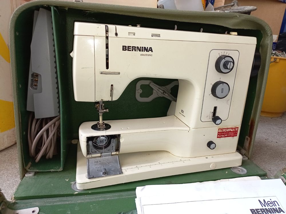 Bernina Nähmaschine 831 im Koffer Kaufen auf Ricardo
