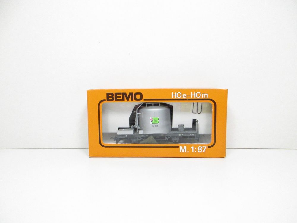 Bemo H0m 2260 RhB Zementtransportwagen Uce 8029 1